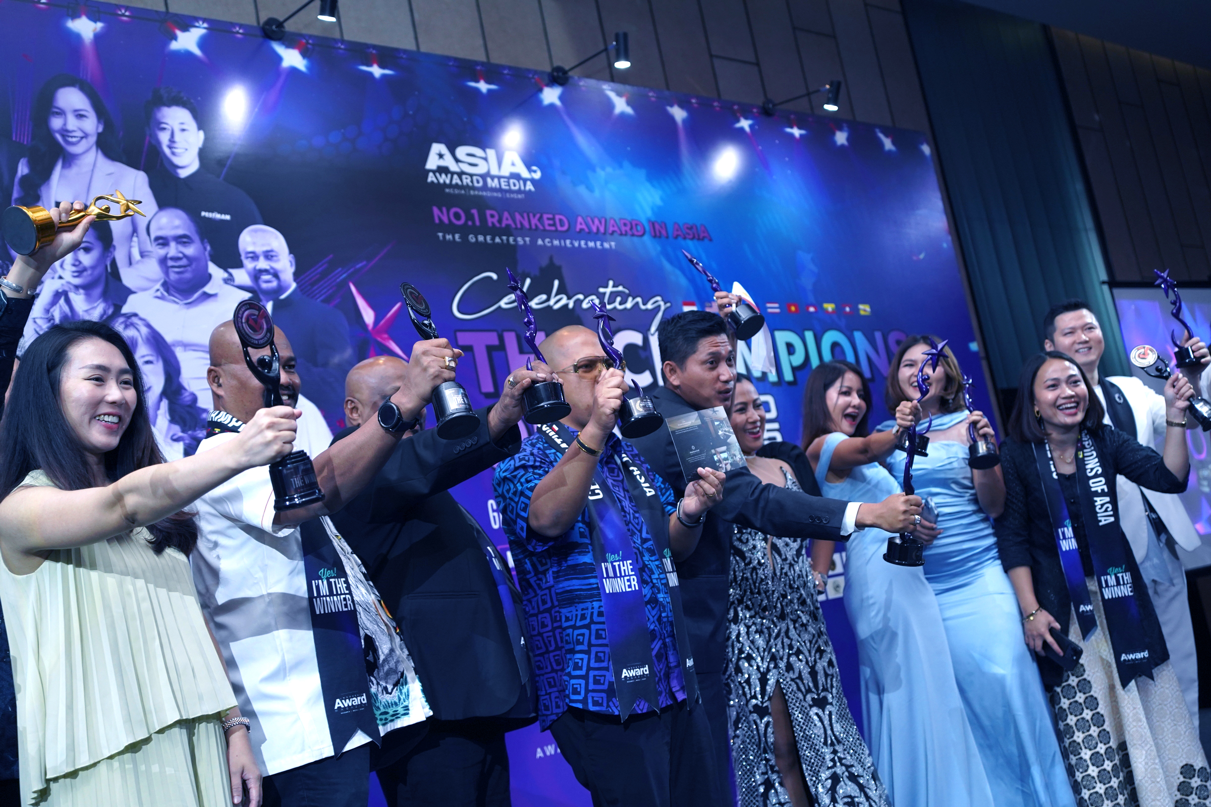 Asia Award Media Apresiasi Tokoh Inspiratif Asia di Kuala Lumpur